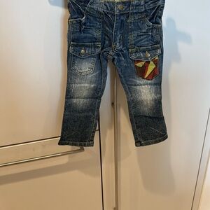 Stylish Blue Denim Kids Jeans